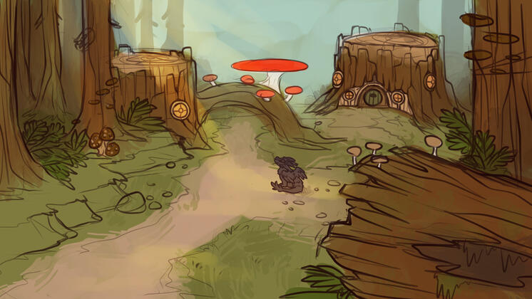 Forest area concept