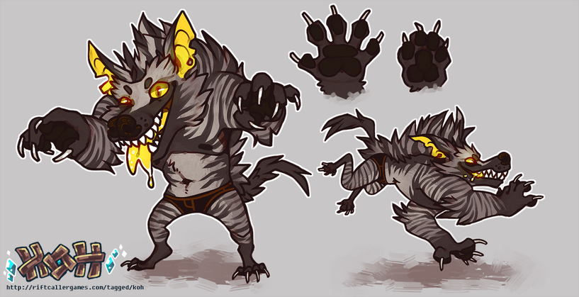 Gnoll Scout concept