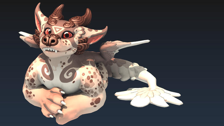 A dragon named Koh